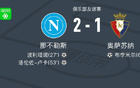 那不勒斯2-1奥萨苏纳，洛伦佐-卢卡、波利塔诺破门